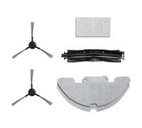 Ensemble D'accessoires For Aspirateur Robot, Compatible Avec Honiture, Airzeen, R7, Laresar, P10: 1 Brosse Principale, 2 Brosses Latérales, 1 Filtre HEPA, 2 Chiffons De Nettoyage