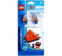 Ensemble d'accessoires Lego City Arctic Polar avec tente en tissu 850932 G
