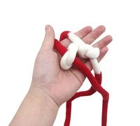 Ensemble d'accessoires magiques de scène, noeud acrobatique incroyable en sautant, corde magique, tours de magie de gros plan, nouveau, 1 ensemble