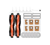 Ensemble D'Accessoires pour Aspirateur Robot pour X20+ / X10+ : Brosse Principale, Sacs à Poussière, Serpillères, Brosses Latérales et Filtres