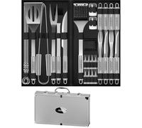 Ensemble d'accessoires pour Barbecue STILHOFF, Couverts, ustensiles, 33 pièces + Valise