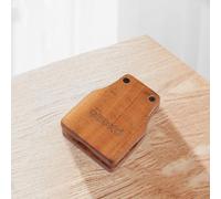 Ensemble d'accessoires pour cajon, tambourin à pied avec instrument de percussion en bois à double rangée, pour les musiciens de batterie Cajon à la recherche de polyvalence (ensemble)