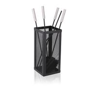 Ensemble d'accessoires pour cheminée 5 pièces : tisonnier, pince, pelle.