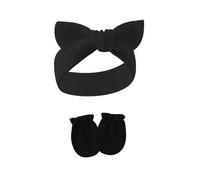 Ensemble d'accessoires pour cheveux de bébé - Respirant - Avec moufles - Résistant aux rayures - Pour nourrissons et enfants - Utilisation quotidienne - Style bohème
