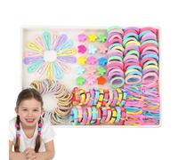 Ensemble D'accessoires Pour Cheveux De Petites Filles, Collection De Cadeau | Présente des motifs lumineux qui ajoutent une touche amusante aux coiffures de les jours.