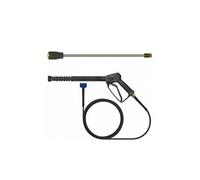 Ensemble d'accessoires pour nettoyeur haute pression avec flexible, poignée et lance : Pack Kew turbo : lance turbo + poignee + flexible