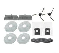 Ensemble d'accessoires pour robot aspirateur Dreame L50 pour x40 Master | Compatible avec L50, pour x40, pour L40, comprend une brosse principale, des brosses latérales, des filtres, des serpillères
