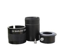 Ensemble d'accessoires pour télescope Miroir Barlow multiplicateur 2X de 2 Pouces avec Accessoires de télescope astronomique de 1.25 Pouces Caméra télescope