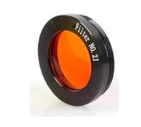 Ensemble d'accessoires pour télescope Oculaire télescopes astronomiques lentille oculaire planètes et Filtre nébuleuse sélection de 6 Couleurs 1.25 Pouces Caméra télescope (Color : Orange)