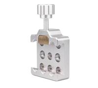 Ensemble d'accessoires pour télescope Pince de Montage d'étoile de Guidage de 21cm for Support de Selle de télescopes d'astronomie Caméra télescope (Color : Silver)