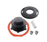 Ensemble d'accessoires pour tondeuse à gazon 252 comprenant 1 tête, 2 clips, 1 bobine, 1 ressort et housse conçus pour une utilisation avec diverses tondeuses à gazon offrant une action de coupe