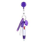 Ensemble d'accessoires professionnels d'infirmière : marqueur permanent, mini surligneur, stylo, porte-badge, porte-clés LED