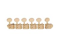 Ensemble D'accordeurs De Guitare Professionnels Rétro À 6 Cordes Pour ST/Tele Et Autres Modèles Mécaniques Guitare(Gold)