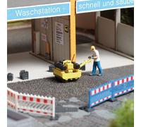 Ensemble d'actions, Roulement d'asphalte - BUSCH 79898 - HO 1/87