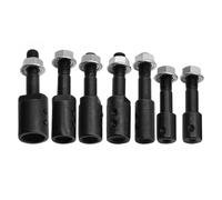 Ensemble d'adaptateurs de broche pour perceuse électrique à meule, axe de 5 à 16 mm, outil de polissage pour moteur d'établi (6 mm)