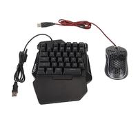 Ensemble d'adaptateurs de Clavier et de Souris, Ensemble de Convertisseur de Souris de Clavier Filaire ABS Haute sensibilité Prise Casque 3,5 Mm Plug and Play Contrôle Précis