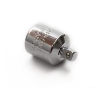 Ensemble d'adaptateurs de clé à douille pour douilles de 1/4", 3/8", 1/2", outil convertisseur femelle vers mâle pour mécanicien et bricolage, construction en acier, comprend 6 P (1/2-1/4)