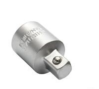 Ensemble d'adaptateurs de clé à douille pour douilles de 1/4", 3/8", 1/2", outil convertisseur femelle vers mâle pour mécanicien et bricolage, construction en acier, comprend 6 P (1/2-3/8)