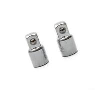 Ensemble d'adaptateurs de clé à douille pour douilles de 1/4", 3/8", 1/2", outil convertisseur femelle vers mâle pour mécanicien et bricolage, construction en acier, comprend 6 P (1/4-3/8)