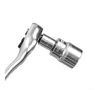 Ensemble d'adaptateurs de douille pour cliquets 1/4", 3/8", 1/2" - Outil convertisseur femelle vers mâle avec construction en acier durable, comprend 6 pièces à main Re(A)