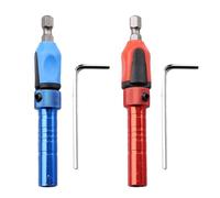 Ensemble d'adaptateurs de douilles 3 en 1, tige en acier robuste, bleu et | Construction en acier robuste pour les tâches de fixation dans les espaces restreints, les ajustements de fixation