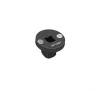 Ensemble d'adaptateurs de douilles à profil bas pour visseuses à percussion avec supports magnétiques et acier traité thermiquement pour plus de durabilité, options de conversion de taille 6,35 à 9,5