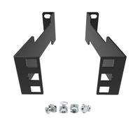 Ensemble d'adaptateurs de montage en rack de serveur de 10 cm - Support robuste en acier au carbone - Fixation rapide pour une optimisation efficace de l'espace - Adaptateur de montage en acier au