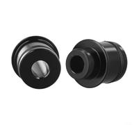Ensemble d'adaptateurs de moyeu de vélo à dégagement rapide, conversion de 12 mm/15 mm à 9 mm avec 2 adaptateurs (12 mm à 9 mm)