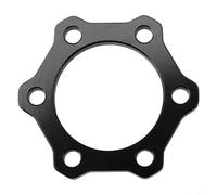 Ensemble d'adaptateurs de moyeu en alliage d'aluminium, pour kit de conversion Boost, 15 x 100 mm à 110 mm avant et 12 x 142 mm à 148 mm arrière, conversion d'entretoises d'essieu de roue de vélo pour