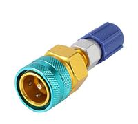 Ensemble d'adaptateurs de performances stables Adaptateur R1234YF à R134A, R1234YF à R134A, raccords de coupleur rapide pour tuyau de collecteur