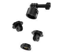 TELESIN Adaptateur magnétique à dégagement rapide avec vis 1/4 pour Gopro Hero, Insta 360, DJI OSMO
