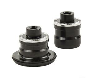 Ensemble d'adaptateurs QR pour axe traversant de conversion de composants de vélo conçus pour la compatibilité avec les moyeux (12S x 135 mm)