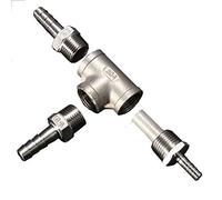 Ensemble d'aérateur en ligne d'aération en ligne ProMaker. Diffuseur d'Oxygénation pour Wort Refroidisseur, Bouilloire, Pompage à Domicile