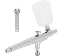 Ensemble d'aérographe professionnel pistolet à peinture de 0,3 mm pour modèle de dessin de maquillage fournitures d'art de coloration avec matériau en cuivre capacité du réservoir
