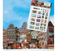 Ensemble D'Affiches Publicitaires (+60 Affiches) N/TT Échelle Busch 8123