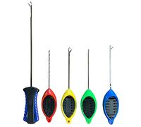 Ensemble d'aiguilles à appât - Outil de gréement de pêche avec Stix & Stringer, fine, fermée, épissure et aiguille lourde pour pêche à la carpe/pêche à la ligne