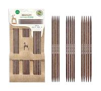 Ensemble d'aiguilles à chaussettes Pony Perfect Just Jute 20 cm - 1 pièce