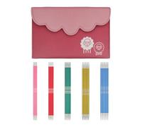 KnitPro Kit D'Aiguilles Jeu De L'Aiguille Zing Aluminium 15 CM,2- 4 MM Rose