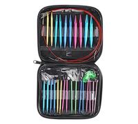 Ensemble d'aiguilles à tricoter circulaires 1 kit d'aiguilles à tricoter circulaires interchangeables mercerie tricoter - SURENHAP