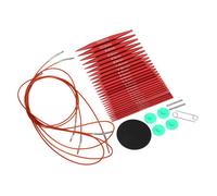 Ensemble d'aiguilles à tricoter de différentes tailles disponibles, aiguilles à tricoter circulaires amovibles et interchangeables,