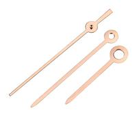 Ensemble D'Aiguilles de Montre, élégantes Aiguilles D'heure, Minutes et Secondes en Or Rose, Parfaites pour Le Mouvement F05.111, Accessoire en Métal Durable, 3 Pièces