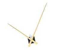 Ensemble d'aiguilles d'horloge murale à quartz avec mouvement à couple élevé pour horloge murale et grand affichage, mécanisme de montage, pièces de rechange, moteur à quartz, insertion à aiguille