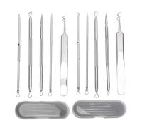 Ensemble D'aiguilles Dissolvant D'acné, Extracteur De Boutons, Pincettes D'élimination Des Points Noirs, Soins De La Peau, Outils De Nettoyage, Kits De Maquillage, Accessoires, Nouveau
