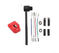 Ensemble d'aiguilles pour tourne-disque, stylets pour phonographe vinyle compatibles avec Audio-Technica AT-VMN95C, AT-VMN95E, AT-VMN95EN, AT-VMN95ML, AT-VMN95SH (rouge)