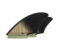 Ensemble d'ailerons de quille planche surf, doubles ou simples pattes, en fibre verre solide for une légèreté, durabilité et des performances optimales - Ailerons for planches Fish(FU-01 Gradient)