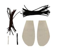 Ensemble D'ailes D'insectes - Casque D'antenne Réaliste, Vêtements Pour Animaux De Compagnie, Tenue De Chenille Effrayante, Équipement Fantaisie Pour Animaux | Ensemble D'ailes Et D'antennes Pour Dégu