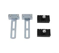Ensemble d'aimants d'interrupteur de limitation pour portail coulissant automatique, boîtier en nylon robuste en métal avec support et clé, étanche et 2 pièces (2 pièces)