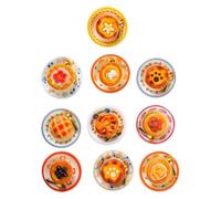 Ensemble d'aimants Miniatures pour réfrigérateur - 10 pièces - Dessert