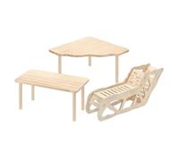 Ensemble d'aire de jeux pour hamster, hérisson en bois, système d'exercice d'activité chinchilla pour petits animaux | Habitat d'enrichissement pour les parents d'animaux domestiques, les