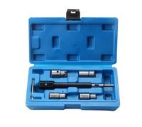 Ensemble d'alésoirs professionnels en acier robuste pour mécaniciens, bricoleurs, réparation automobile, carburants, performance du moteur, outil de nettoyage